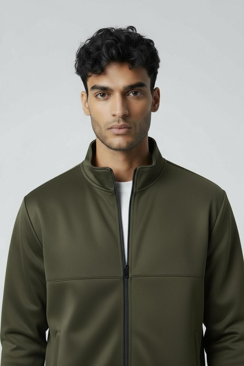 Men’s Mock Neck Zipper