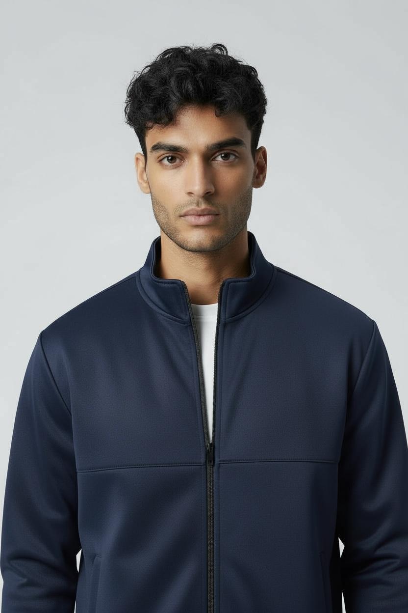 Men’s Mock Neck Zipper