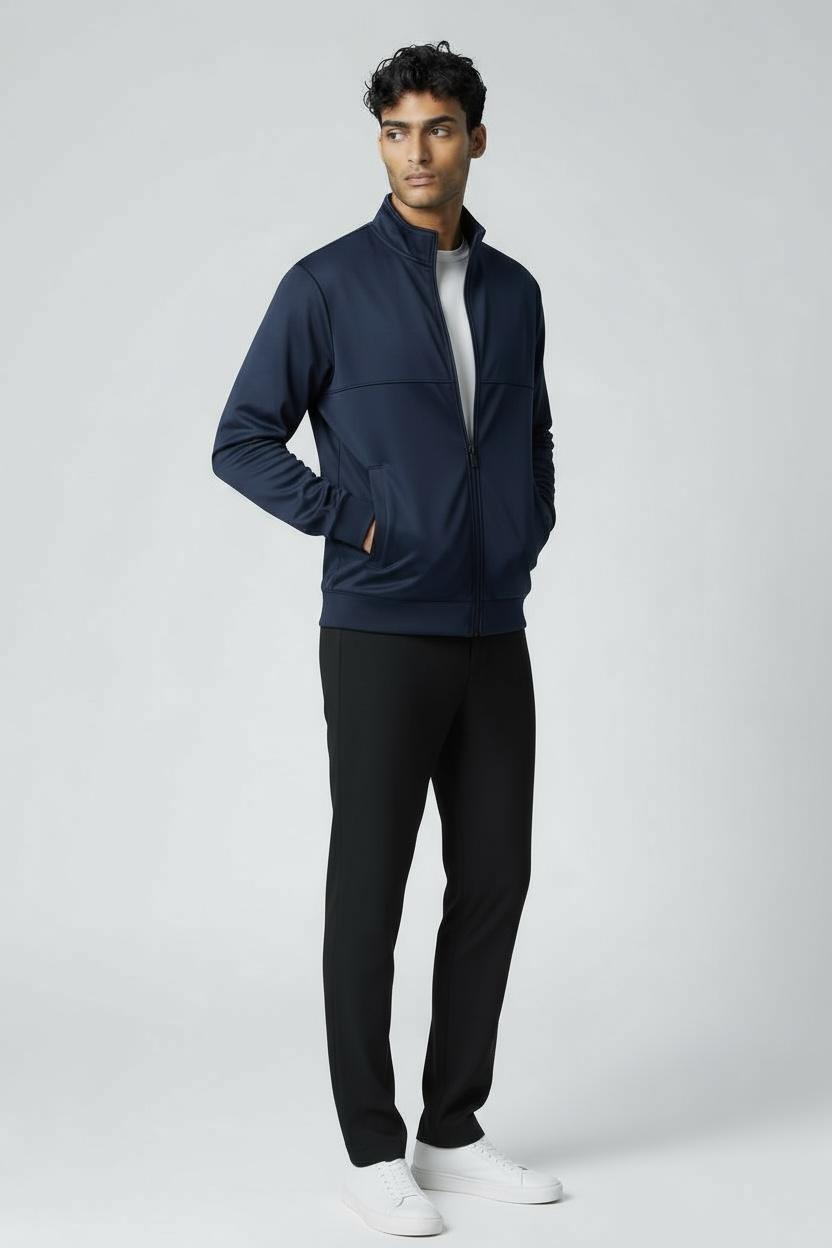 Men’s Mock Neck Zipper