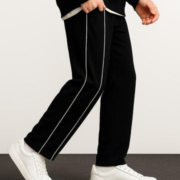 Side Piping Style Trouser – Cotton Terry